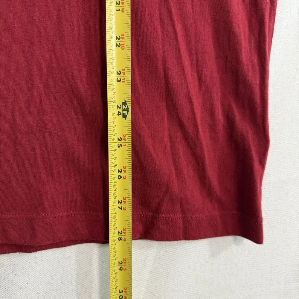 True Religion T Shirt Men Medium Red Shirt Mens